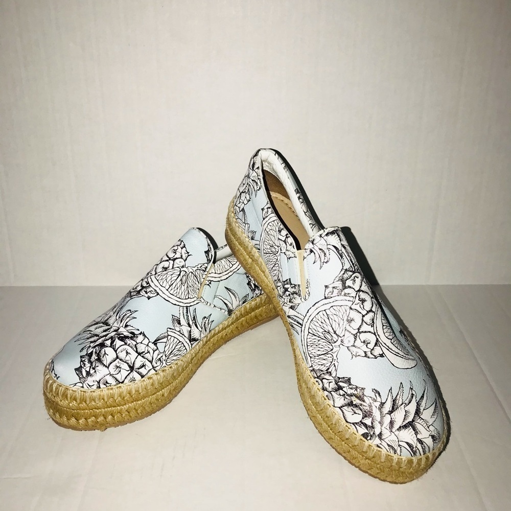 Kaanas Printed Espadrille Mint 7